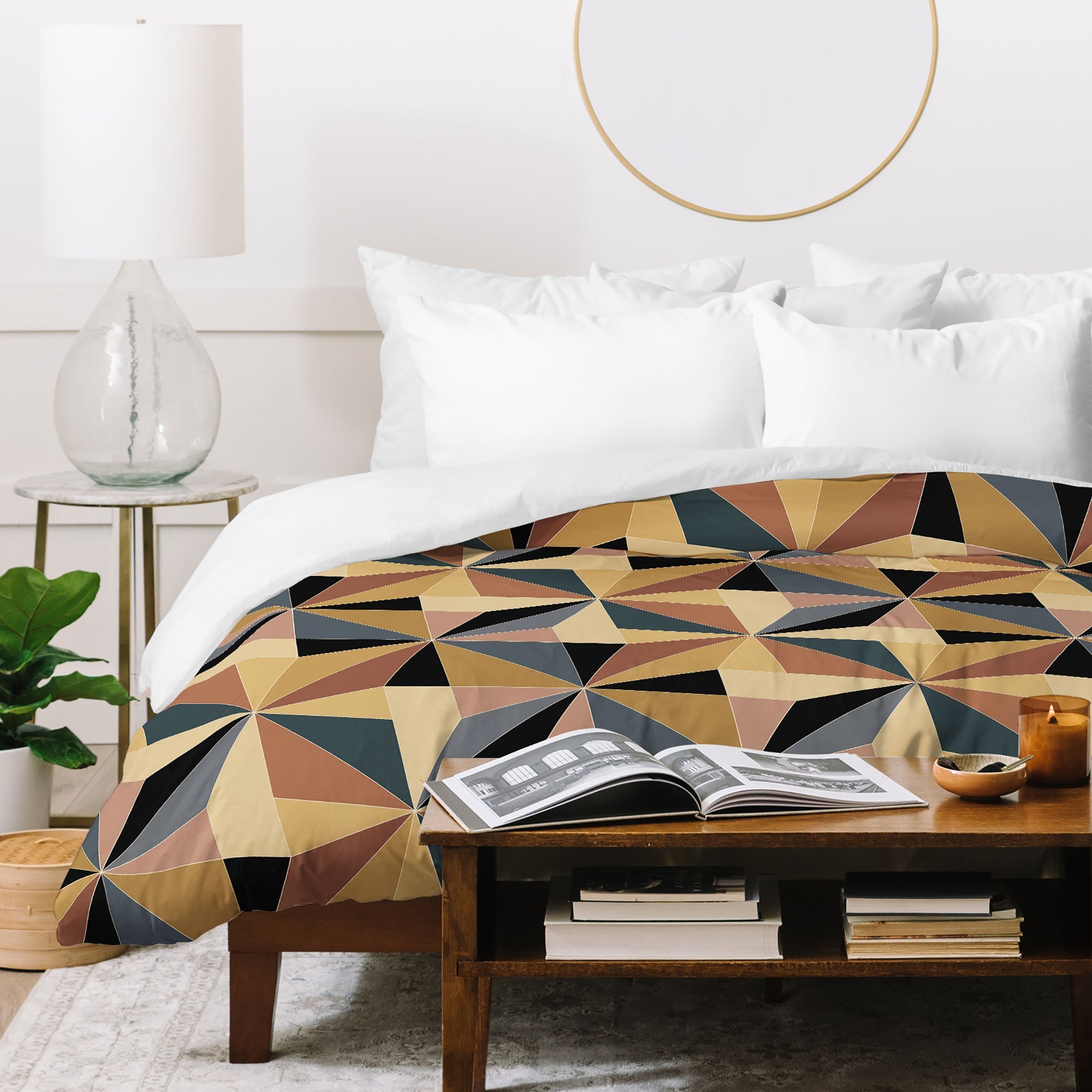 Colour Poems Kaleidoscope I Duvet Cover