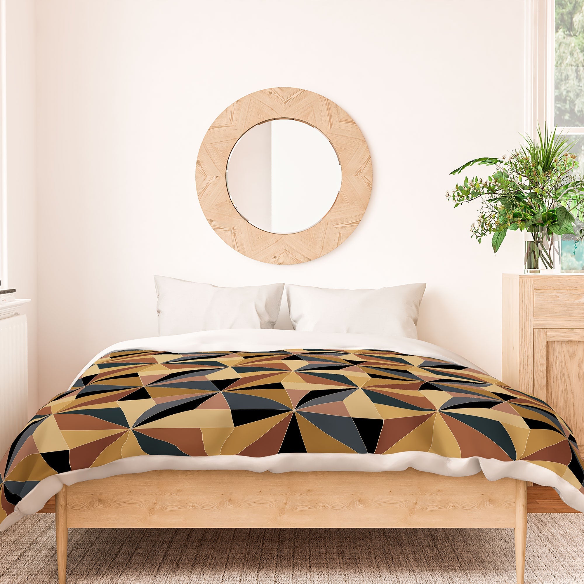 Colour Poems Kaleidoscope I Duvet Cover