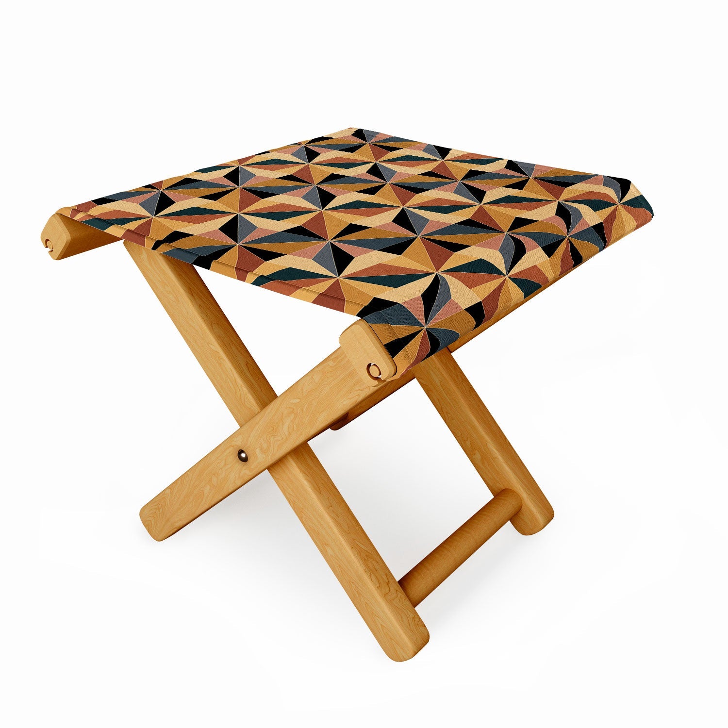 Colour Poems Kaleidoscope I Folding Stool