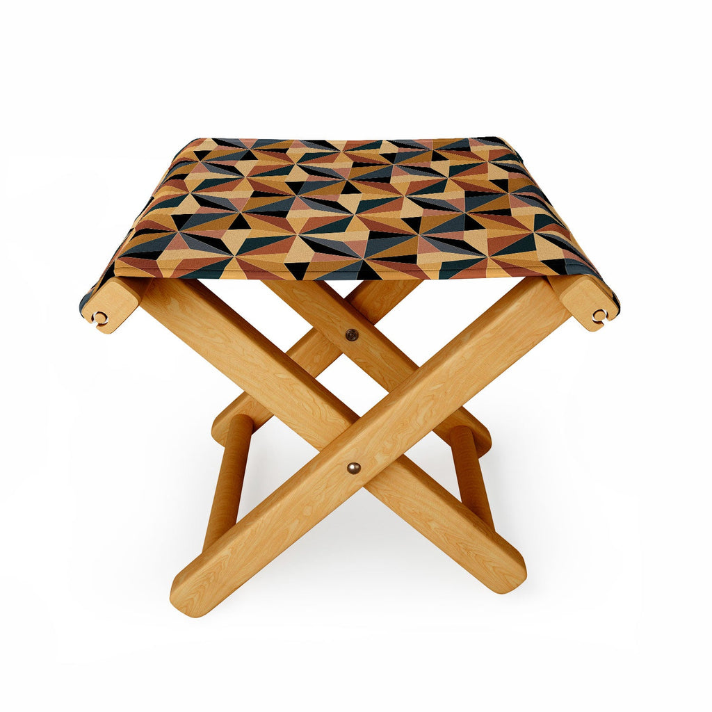 Colour Poems Kaleidoscope I Folding Stool