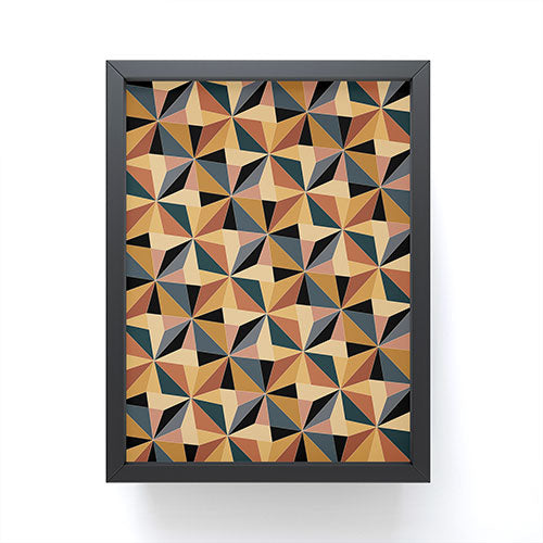 Colour Poems Kaleidoscope I Framed Mini Art Print