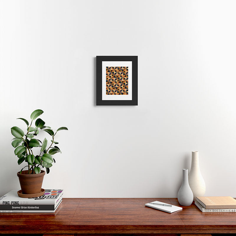 Colour Poems Kaleidoscope I Framed Art Print