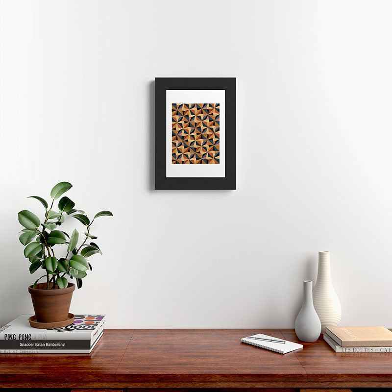 Colour Poems Kaleidoscope I Framed Art Print