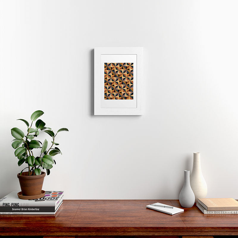 Colour Poems Kaleidoscope I Framed Art Print