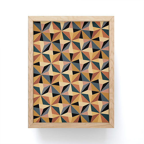 Colour Poems Kaleidoscope I Framed Mini Art Print