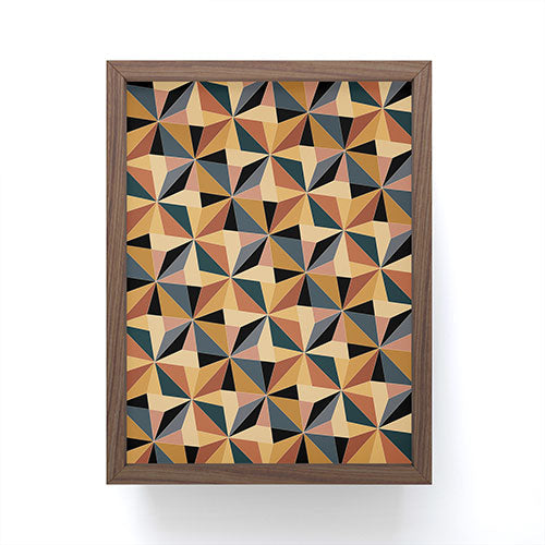 Colour Poems Kaleidoscope I Framed Mini Art Print