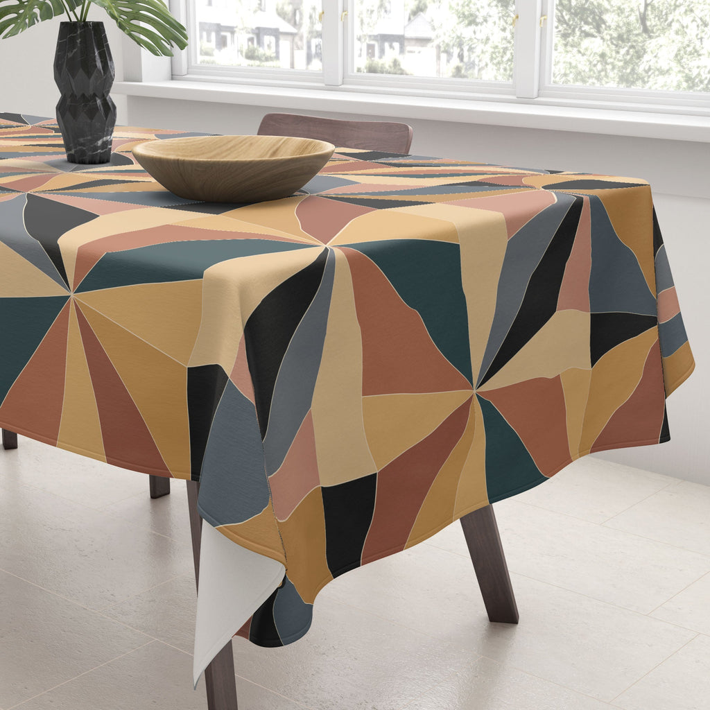 Colour Poems Kaleidoscope I Tablecloth