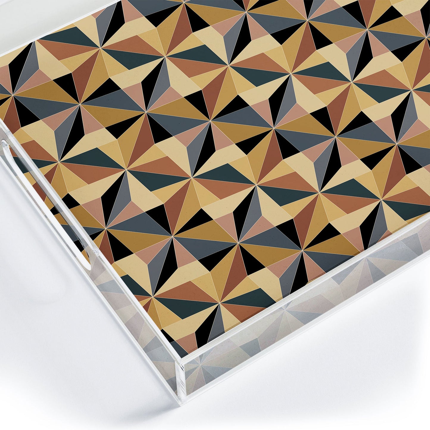 Colour Poems Kaleidoscope I Acrylic Tray