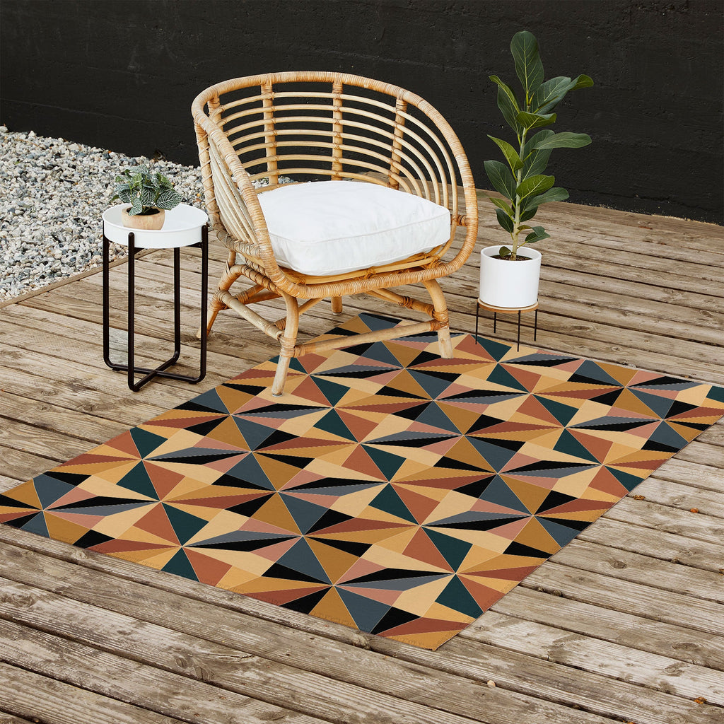 Colour Poems Kaleidoscope I Outdoor Rug