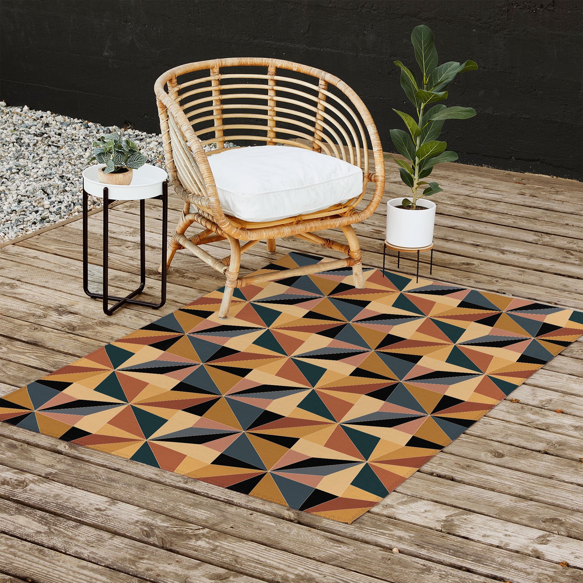 Colour Poems Kaleidoscope I Outdoor Rug