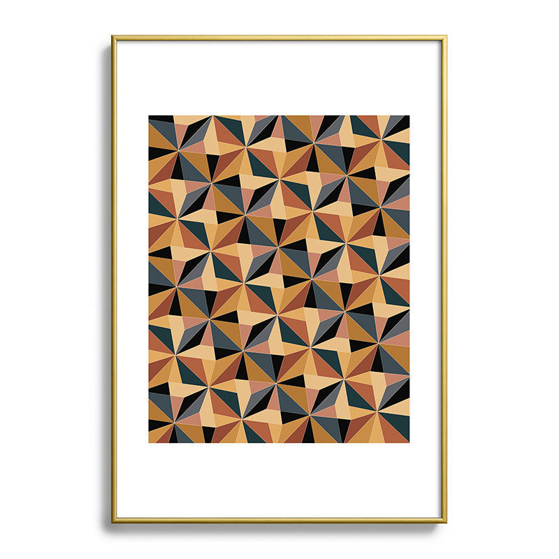 Colour Poems Kaleidoscope I Metal Framed Art Print