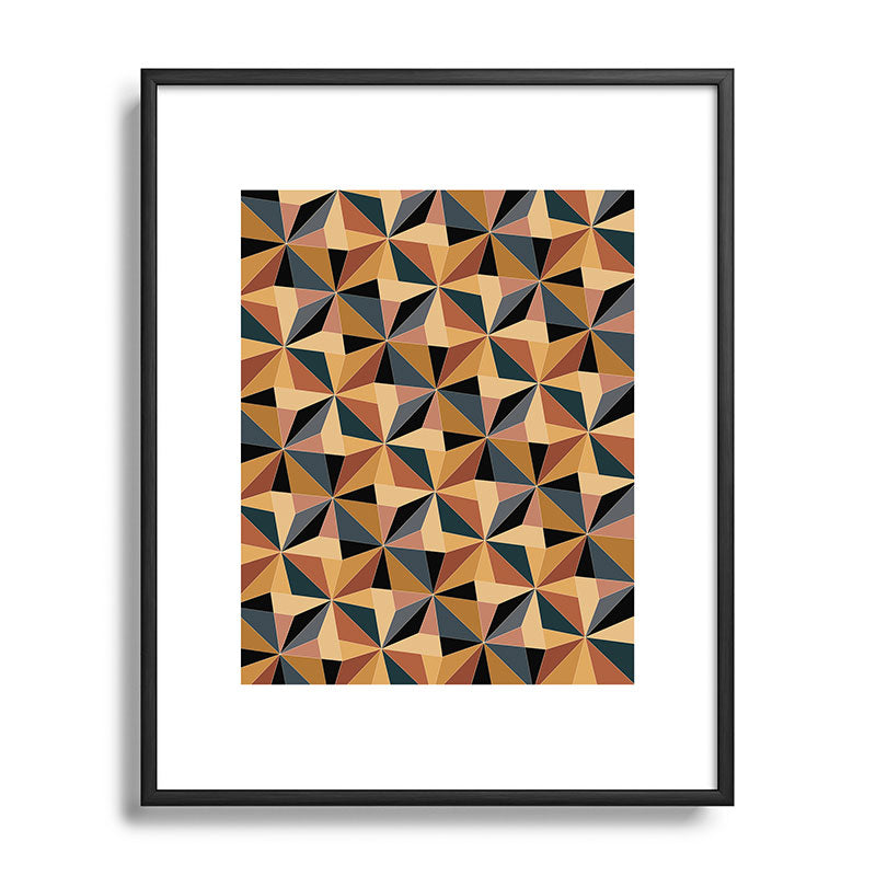 Colour Poems Kaleidoscope I Metal Framed Art Print