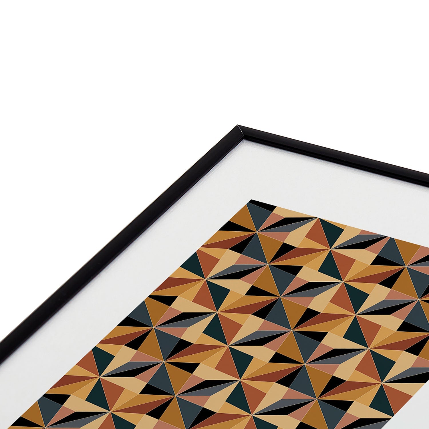 Colour Poems Kaleidoscope I Metal Framed Art Print