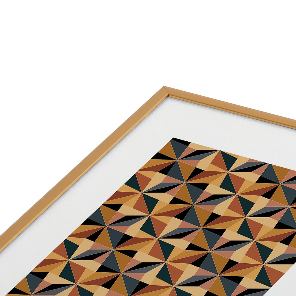 Colour Poems Kaleidoscope I Metal Framed Art Print