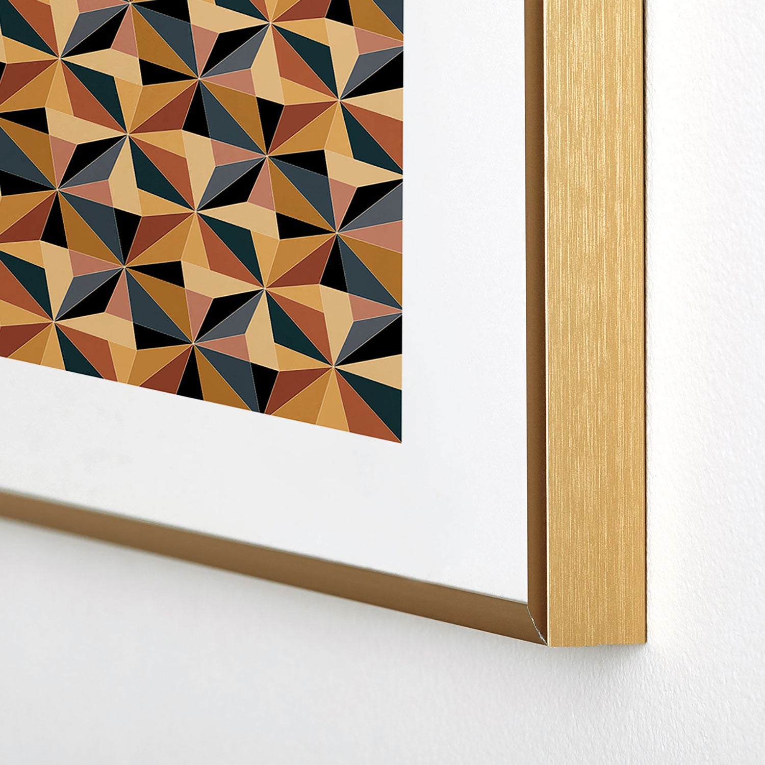 Colour Poems Kaleidoscope I Metal Framed Art Print