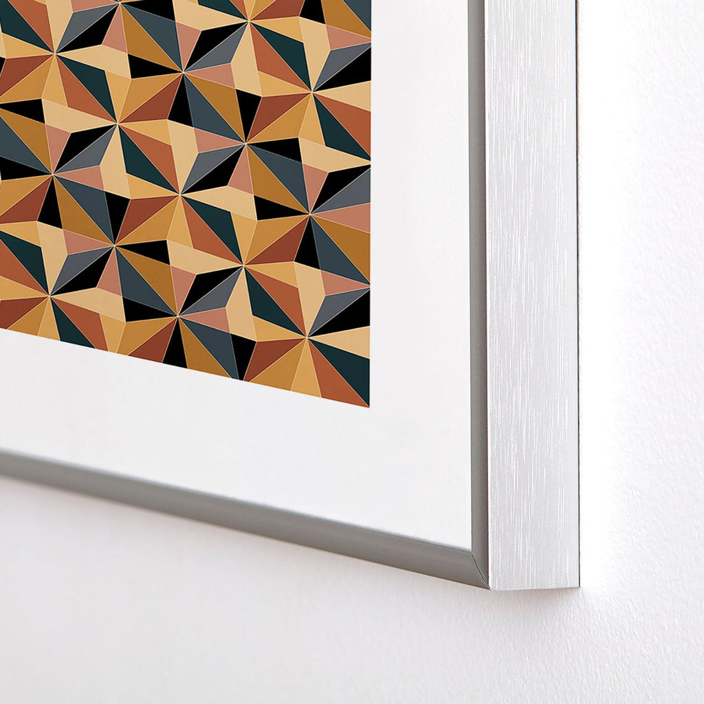 Colour Poems Kaleidoscope I Metal Framed Art Print