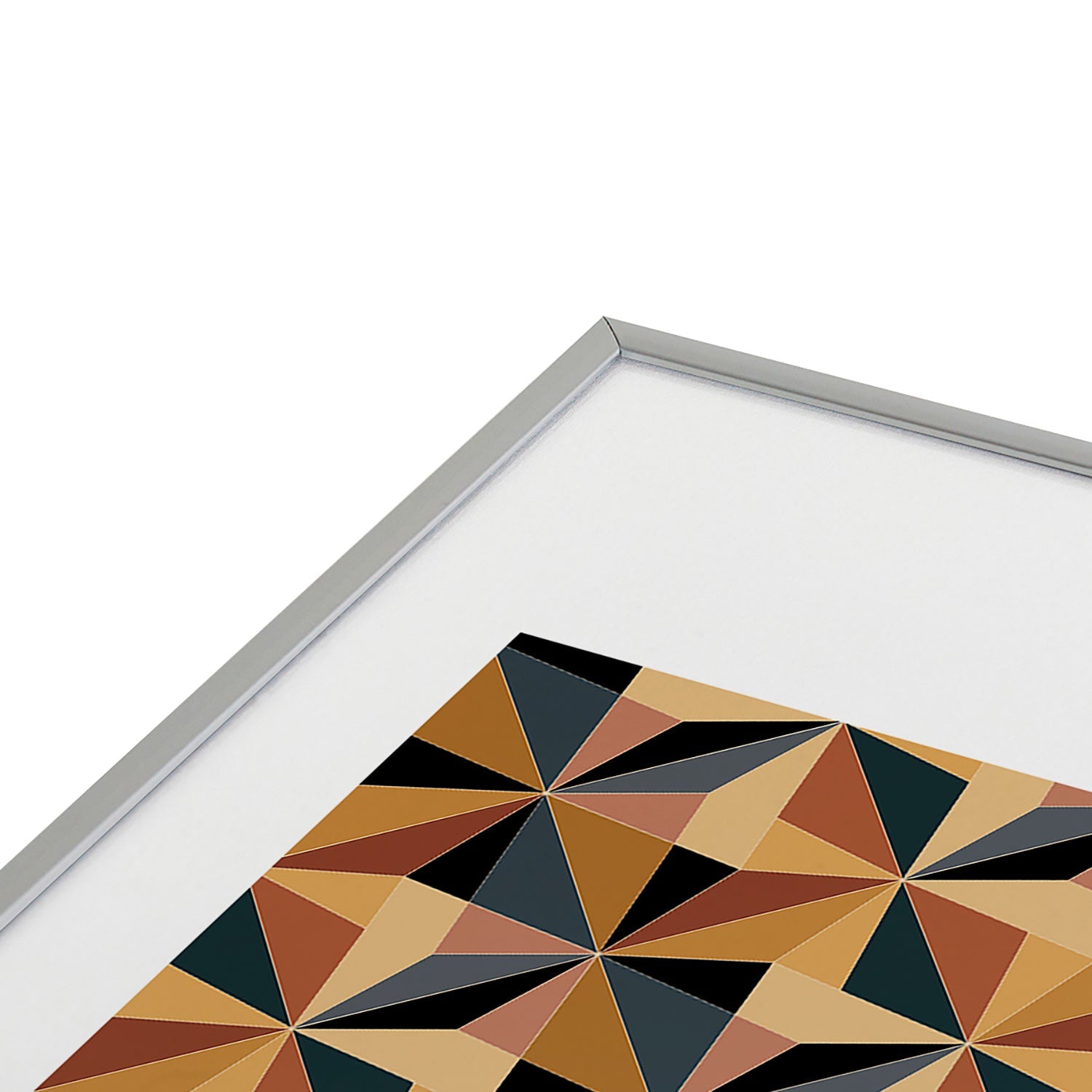 Colour Poems Kaleidoscope I Metal Framed Art Print