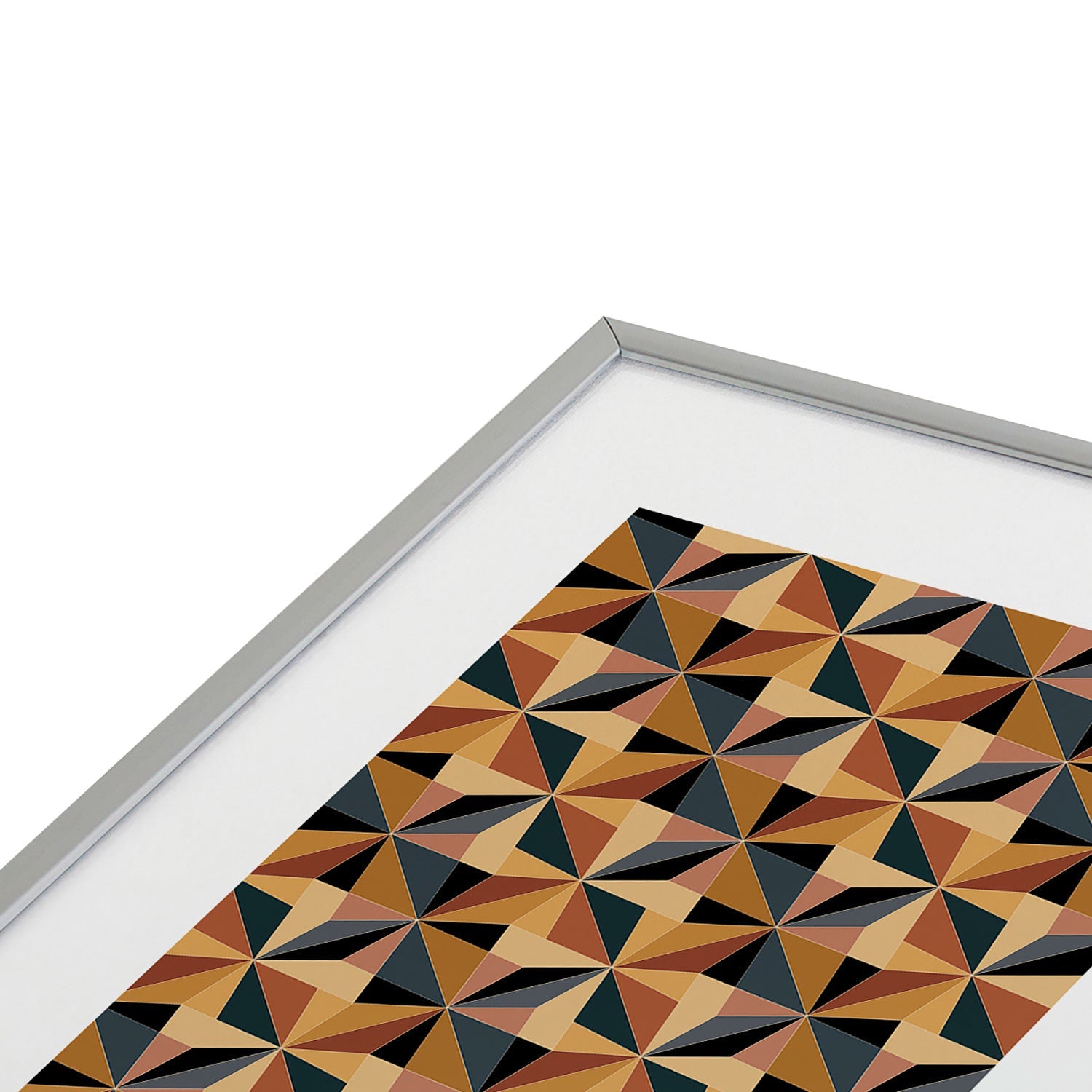 Colour Poems Kaleidoscope I Metal Framed Art Print