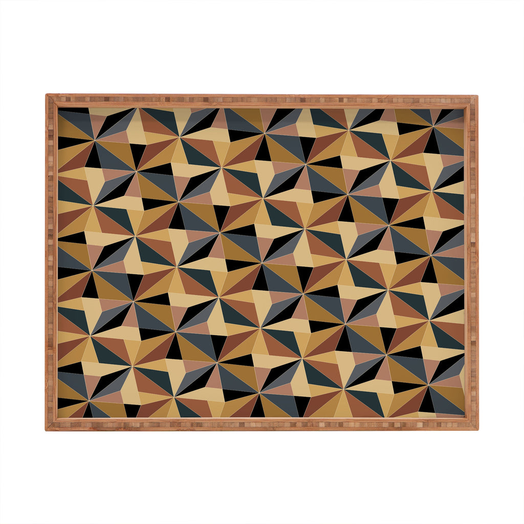 Colour Poems Kaleidoscope I Rectangular Tray