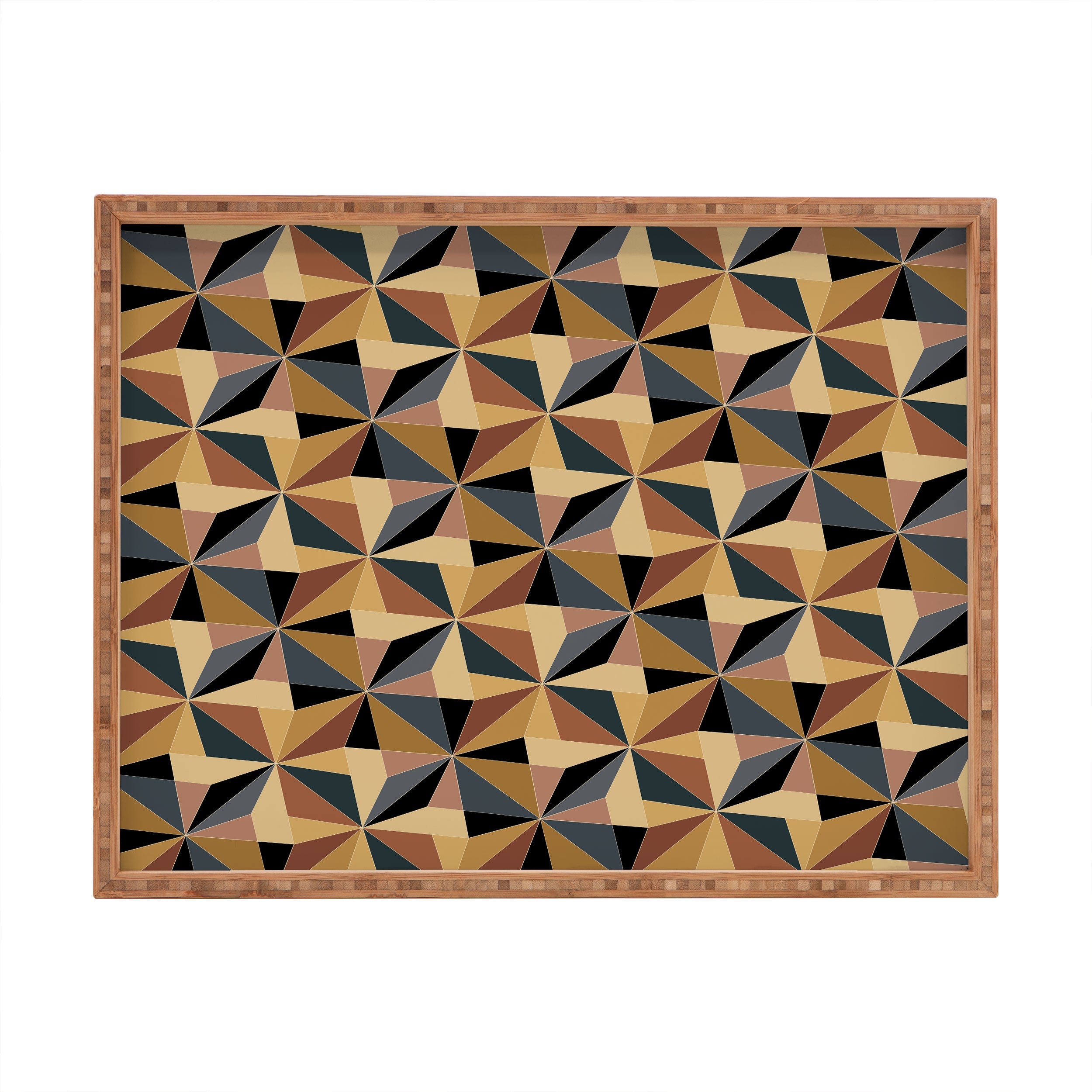 Colour Poems Kaleidoscope I Rectangular Tray