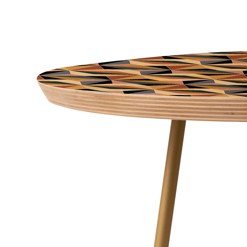Colour Poems Kaleidoscope I Round Side Table