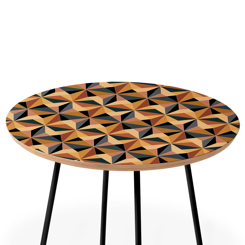 Colour Poems Kaleidoscope I Round Side Table