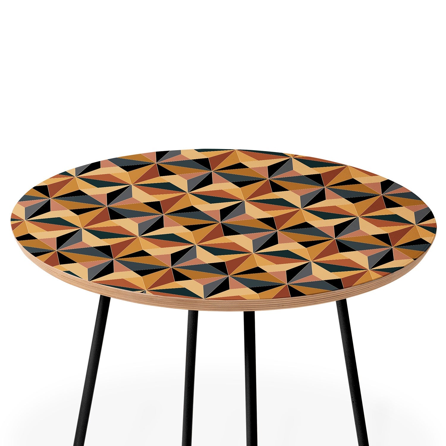 Colour Poems Kaleidoscope I Round Side Table