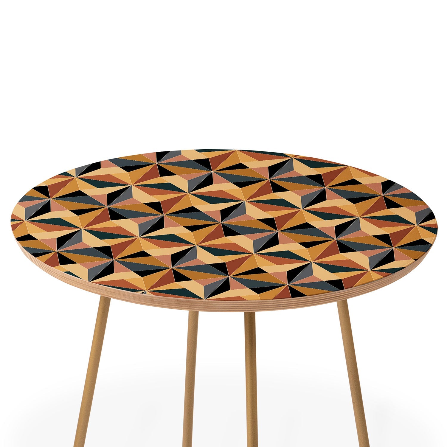 Colour Poems Kaleidoscope I Round Side Table