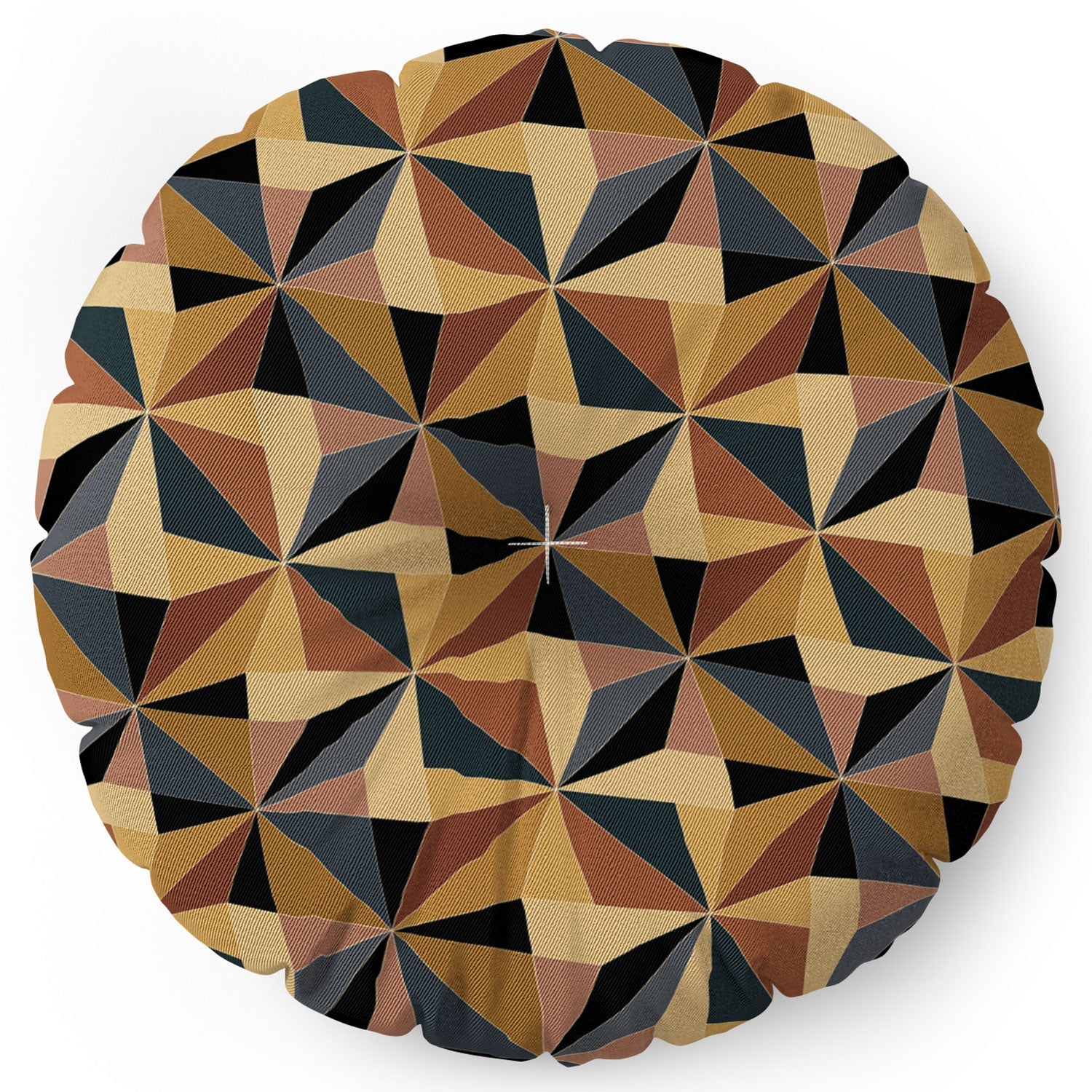 Colour Poems Kaleidoscope I Floor Pillow Round