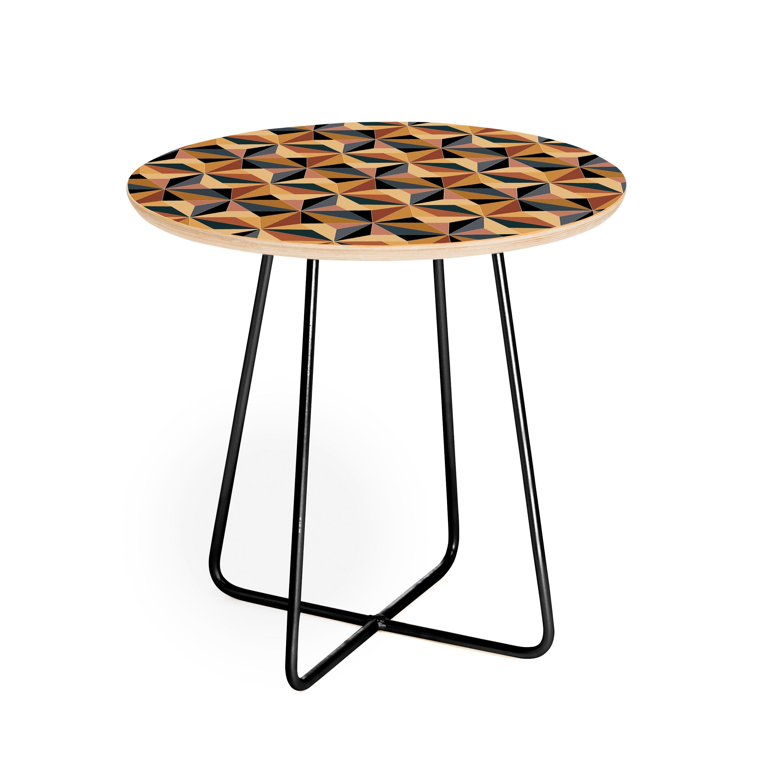 Colour Poems Kaleidoscope I Round Side Table