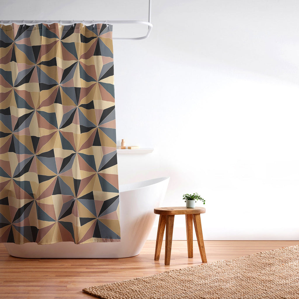 Colour Poems Kaleidoscope I Shower Curtain