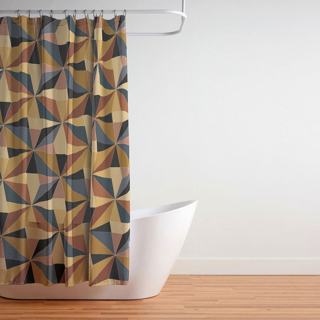 Colour Poems Kaleidoscope I Shower Curtain