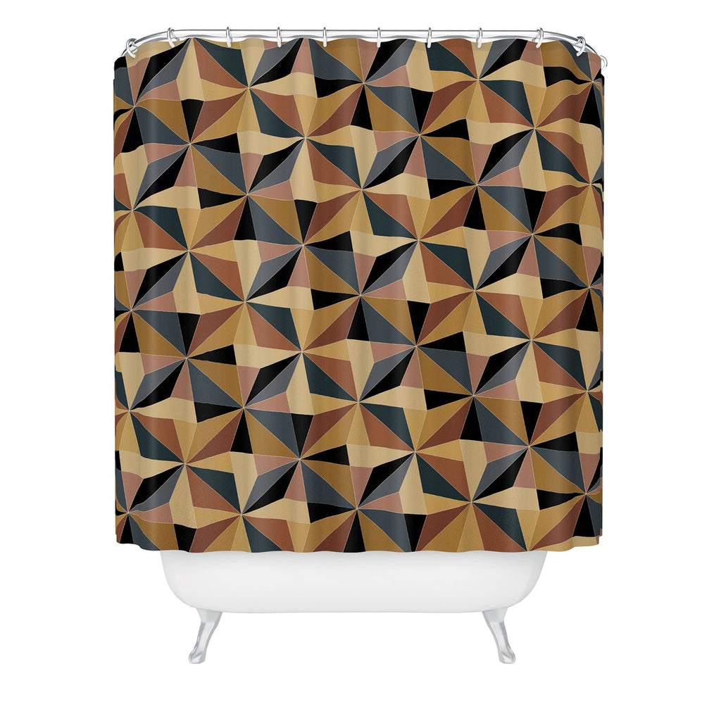 Colour Poems Kaleidoscope I Shower Curtain