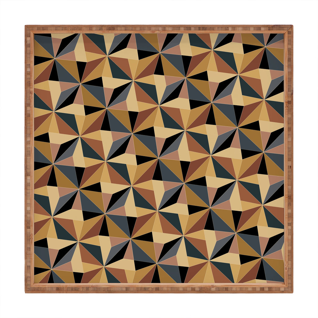 Colour Poems Kaleidoscope I Square Tray