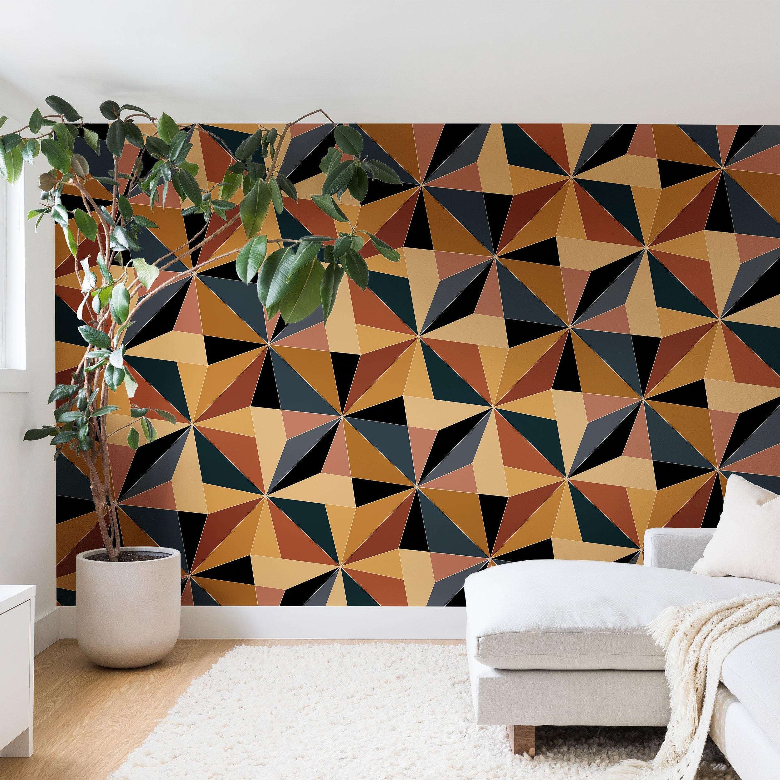 Colour Poems Kaleidoscope I Wall Mural