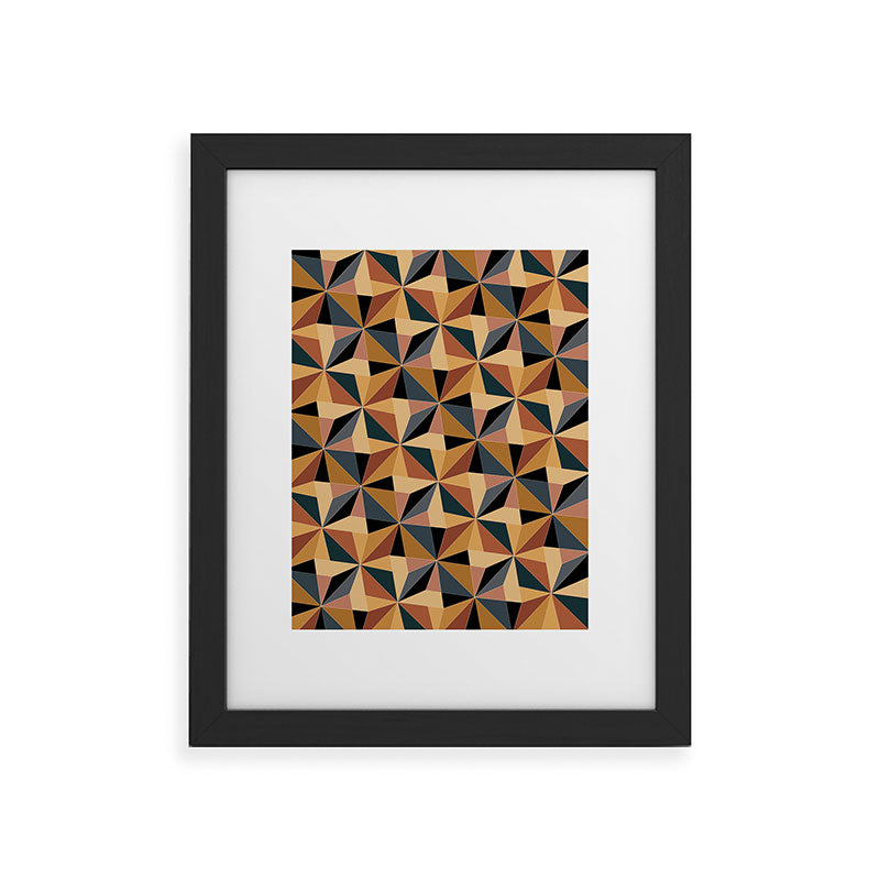 Colour Poems Kaleidoscope I Framed Art Print