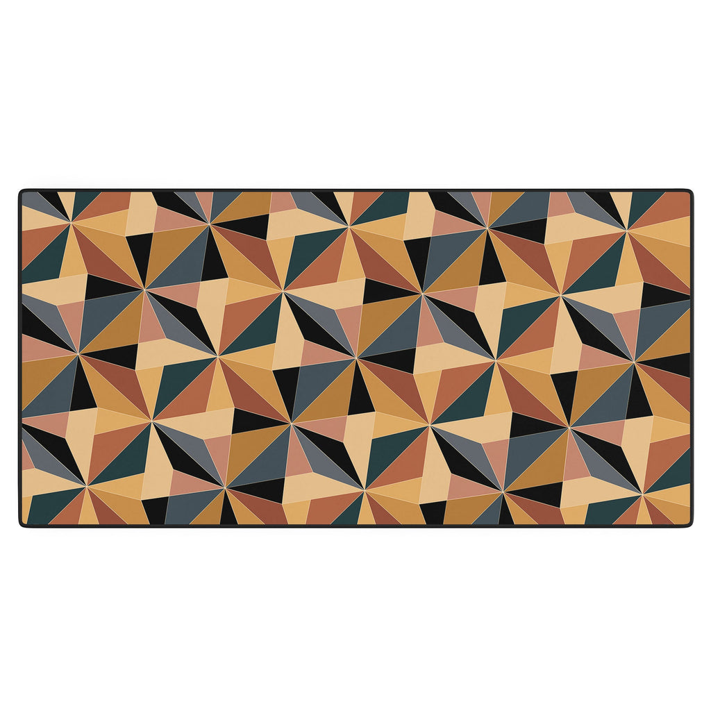 Colour Poems Kaleidoscope I Desk Mat