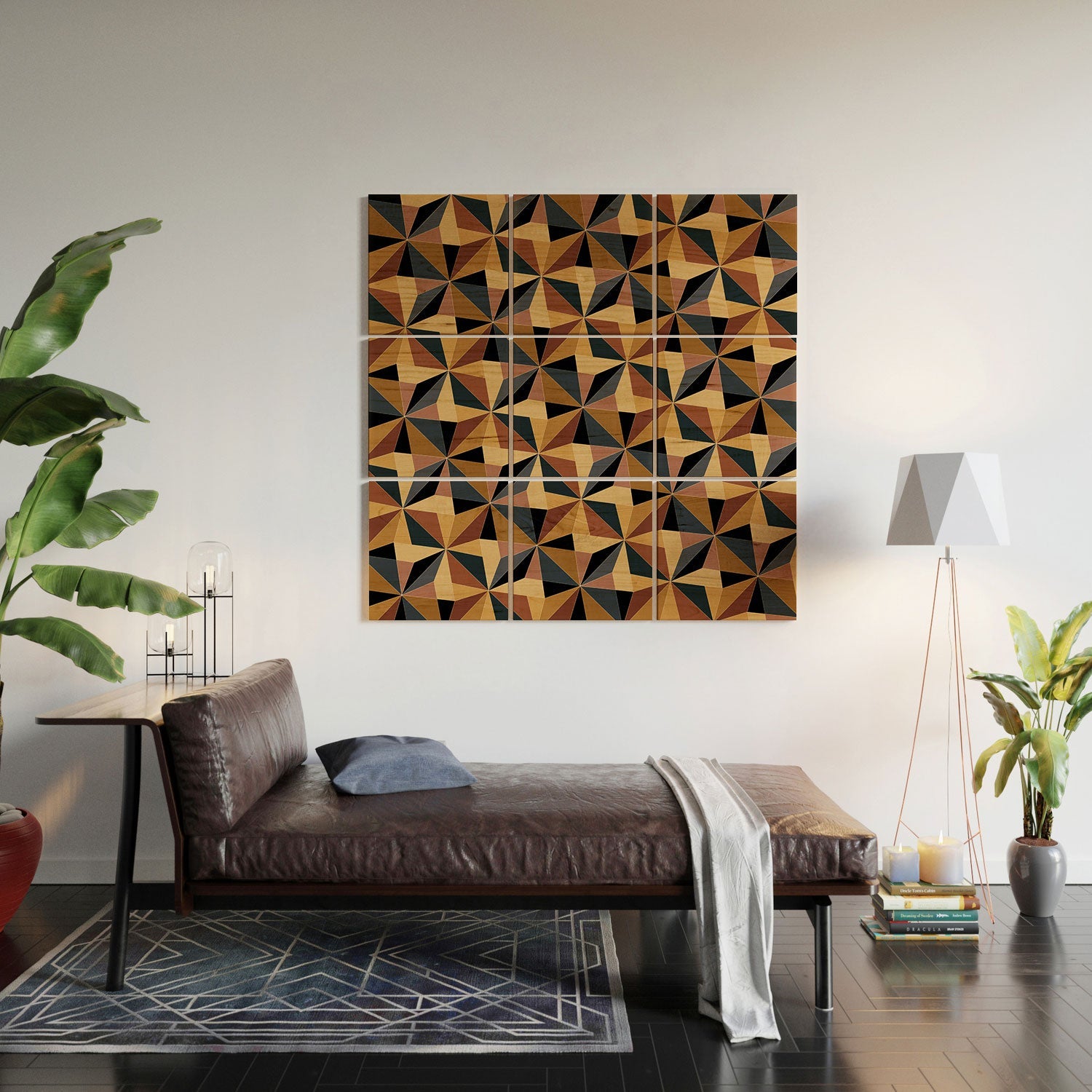 Colour Poems Kaleidoscope I Wood Wall Mural