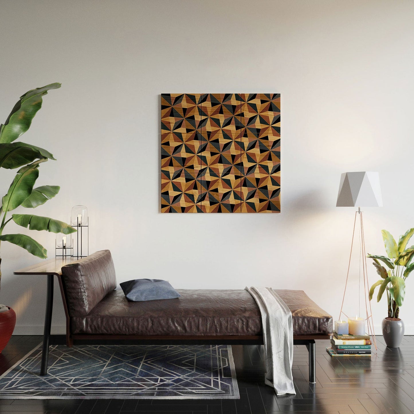 Colour Poems Kaleidoscope I Wood Wall Mural