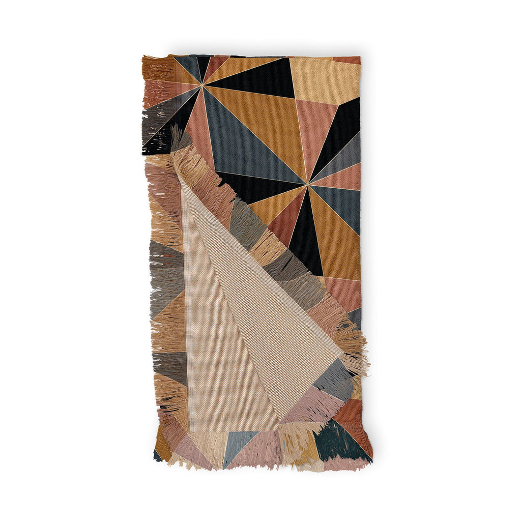 Colour Poems Kaleidoscope I Throw Blanket