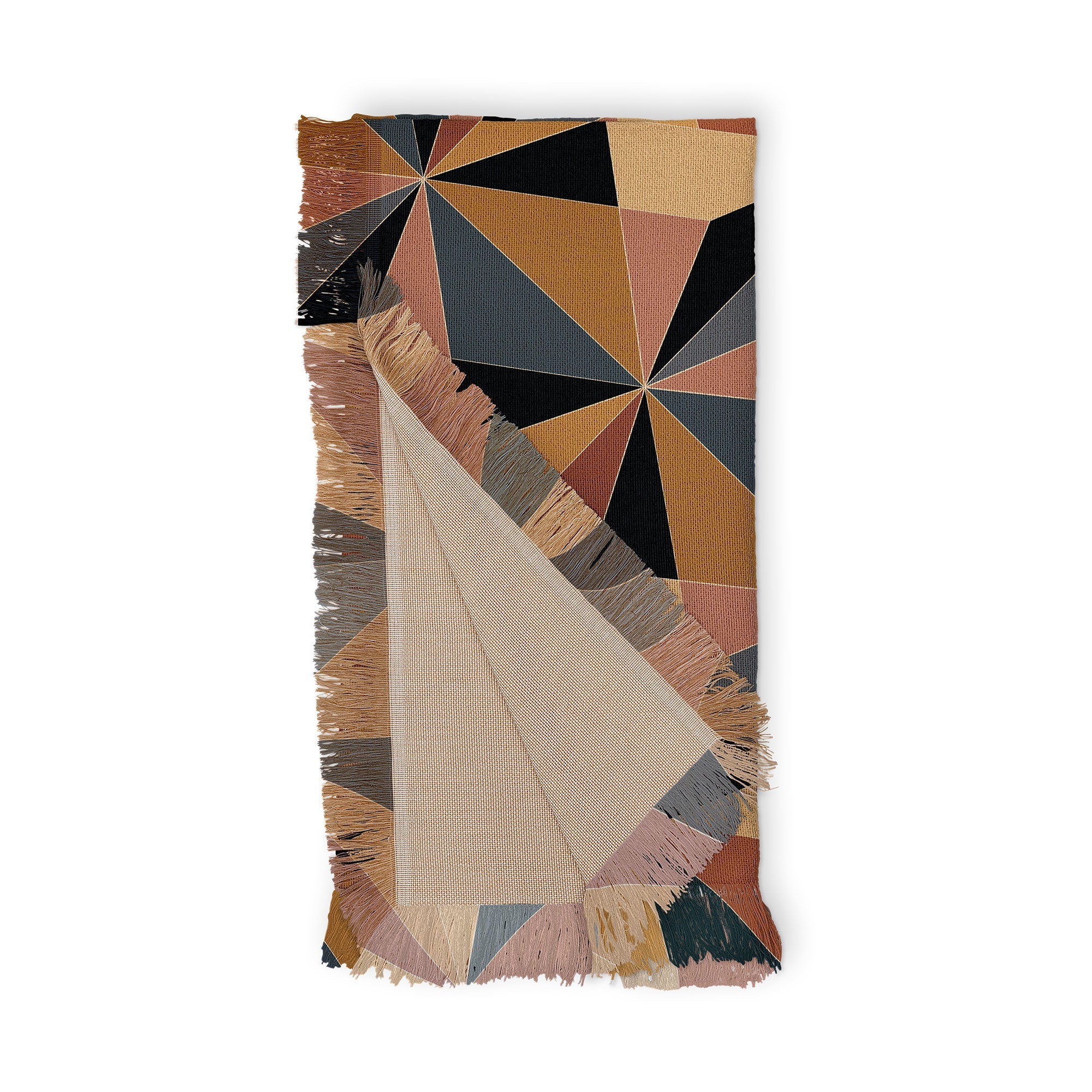 Colour Poems Kaleidoscope I Throw Blanket