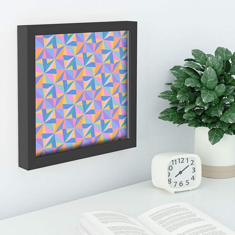 Colour Poems Kaleidoscope III Recessed Framing Square