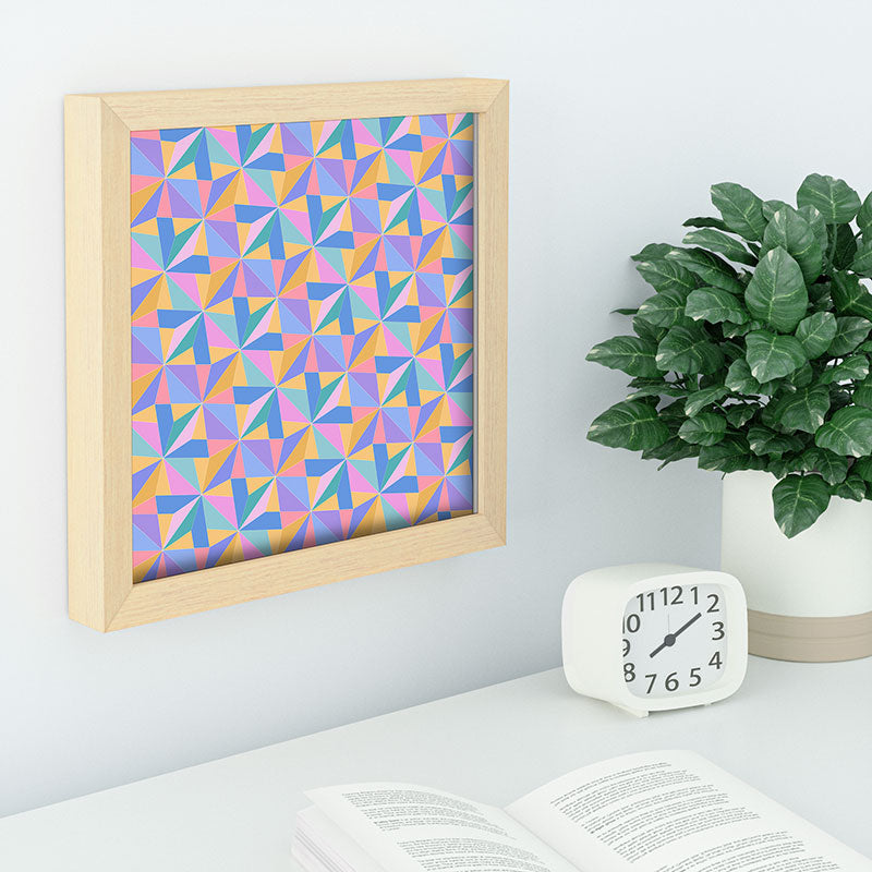 Colour Poems Kaleidoscope III Recessed Framing Square