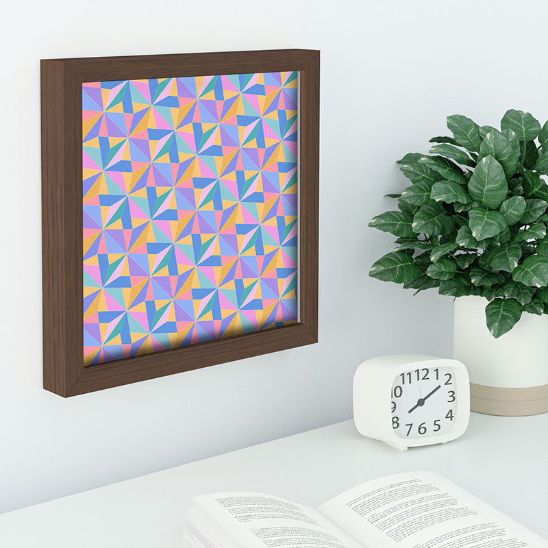 Colour Poems Kaleidoscope III Recessed Framing Square