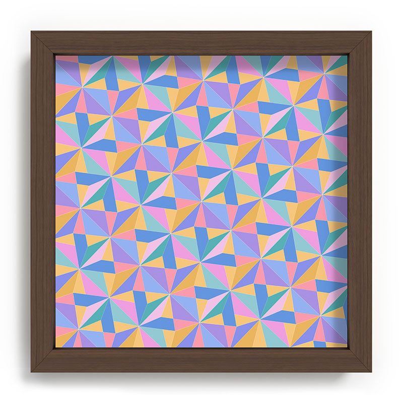 Colour Poems Kaleidoscope III Recessed Framing Square