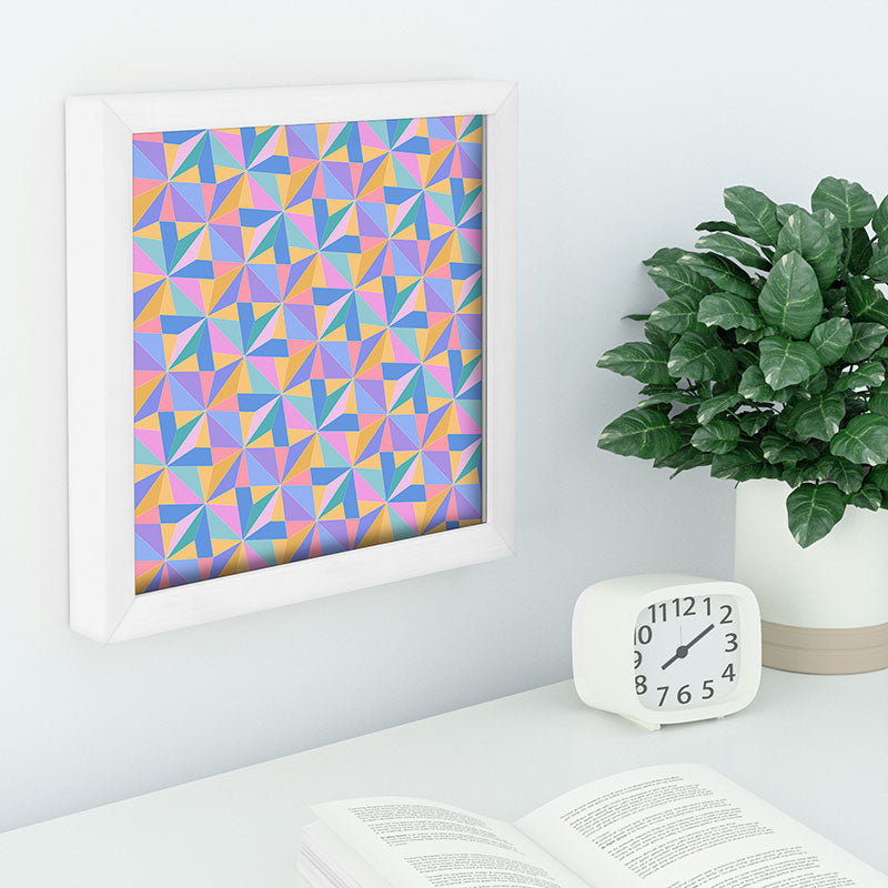 Colour Poems Kaleidoscope III Recessed Framing Square