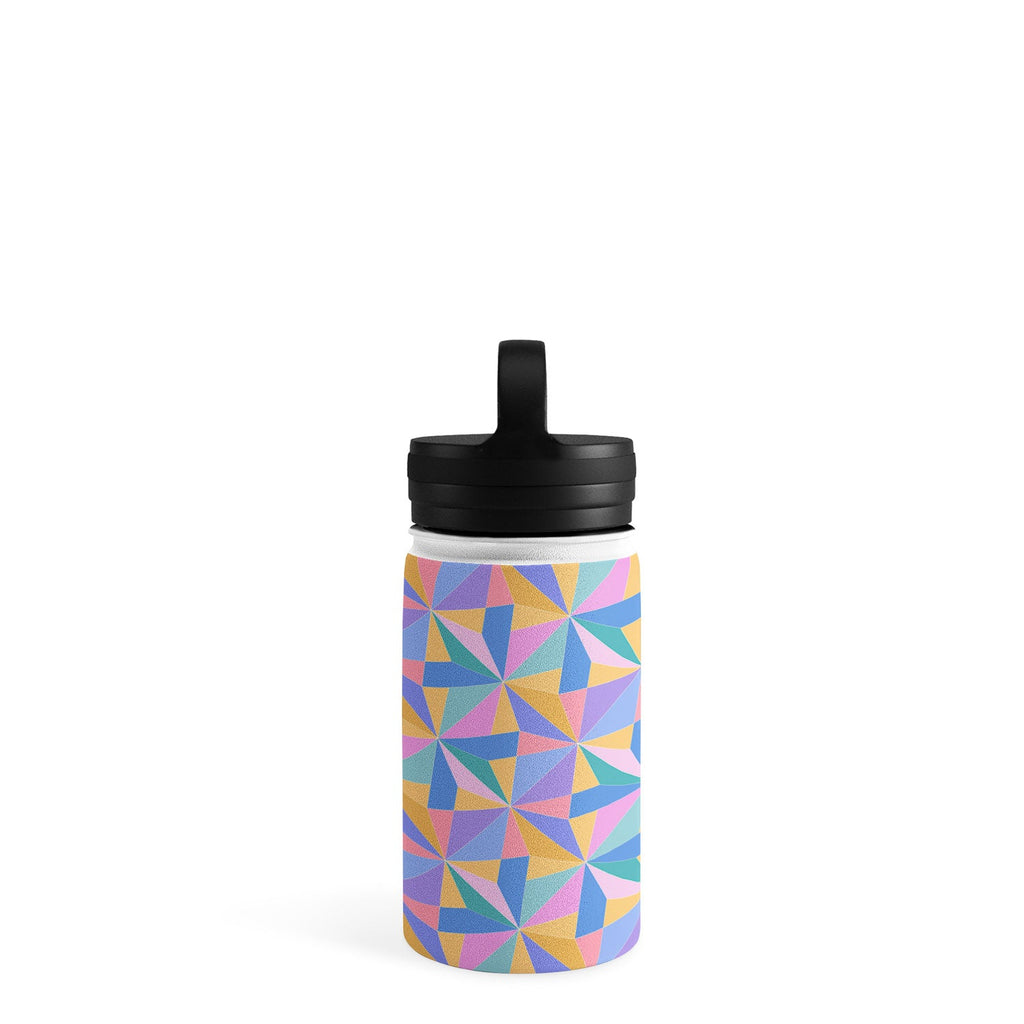 Colour Poems Kaleidoscope III Water Bottle