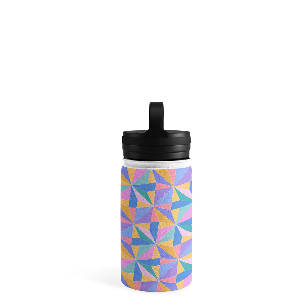 Colour Poems Kaleidoscope III Water Bottle