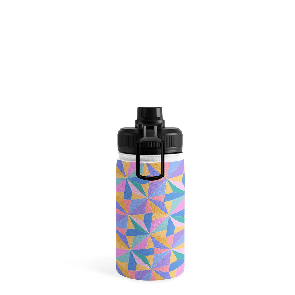 Colour Poems Kaleidoscope III Water Bottle