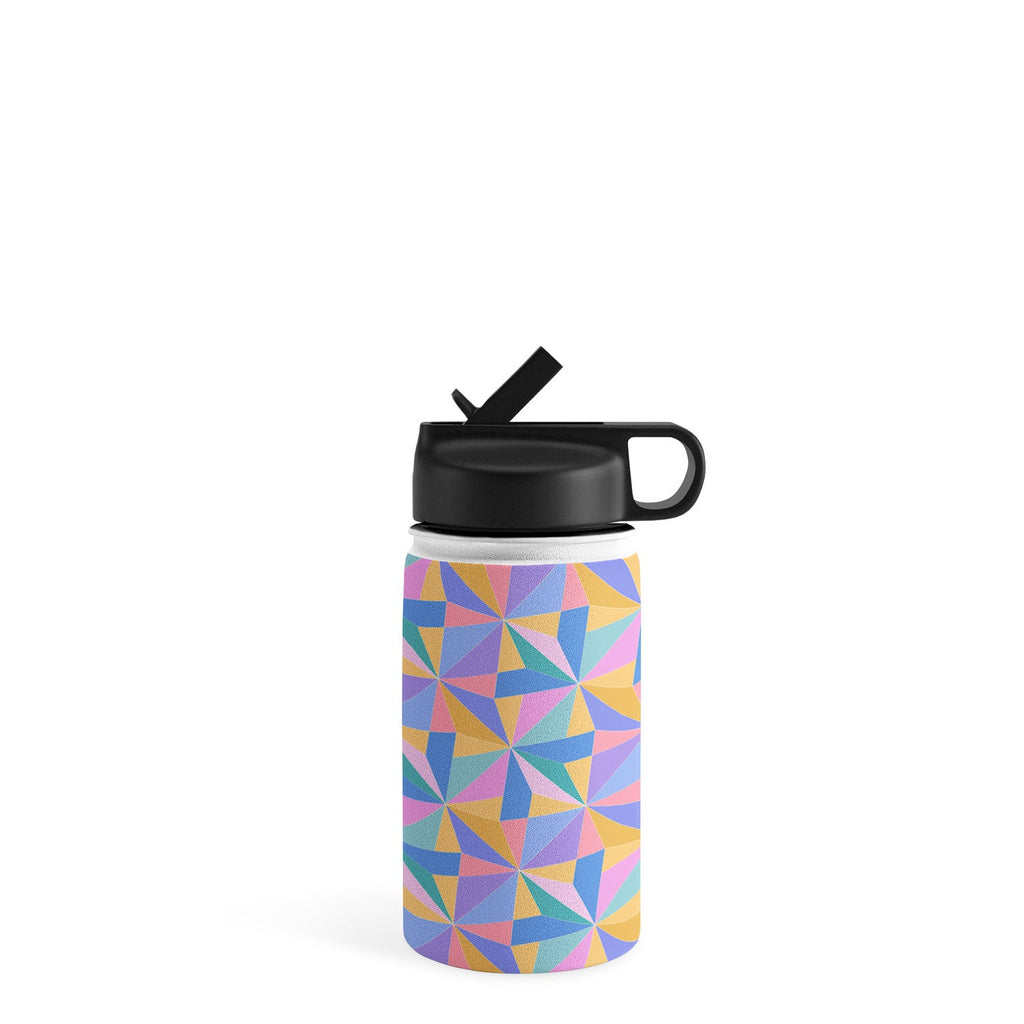 Colour Poems Kaleidoscope III Water Bottle